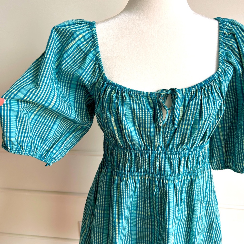 Rails gingham dress ☀️